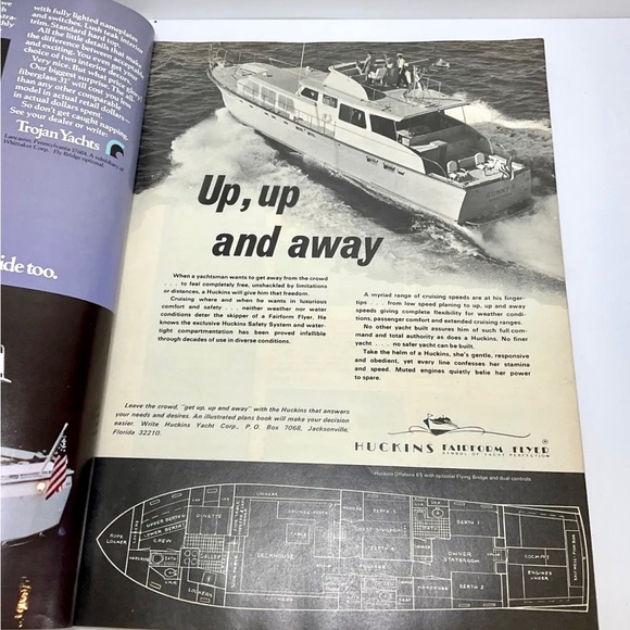 Vintage Rare May 1970 Motor Boating Magazine, 226 Pages - Picture 3 of 12